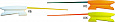 фотография товара Удочка ПМ зимняя Кобылка (Белая) L210 (10 шт. в упак.) интернет-магазина Caimanfishing