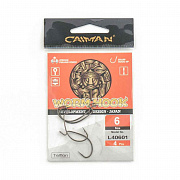 фотография товара Крючки офсетные Caiman Worm Hook Teflon №6 40601 интернет-магазина Caimanfishing