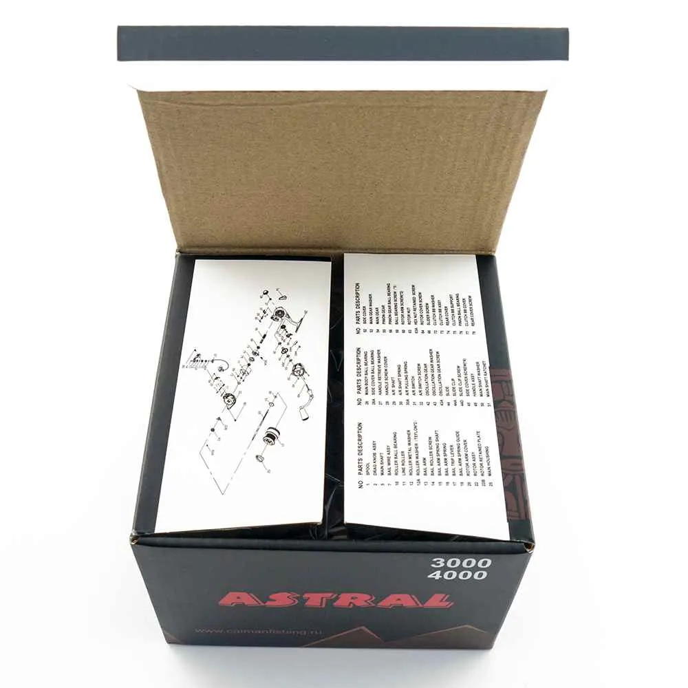 Катушка Caiman Astral 4000