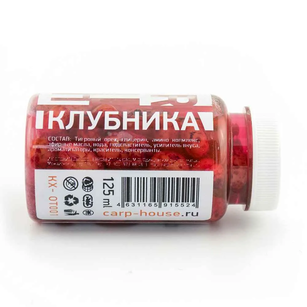 Тигровый орех Carp House в дипе (Клубника) 125мл