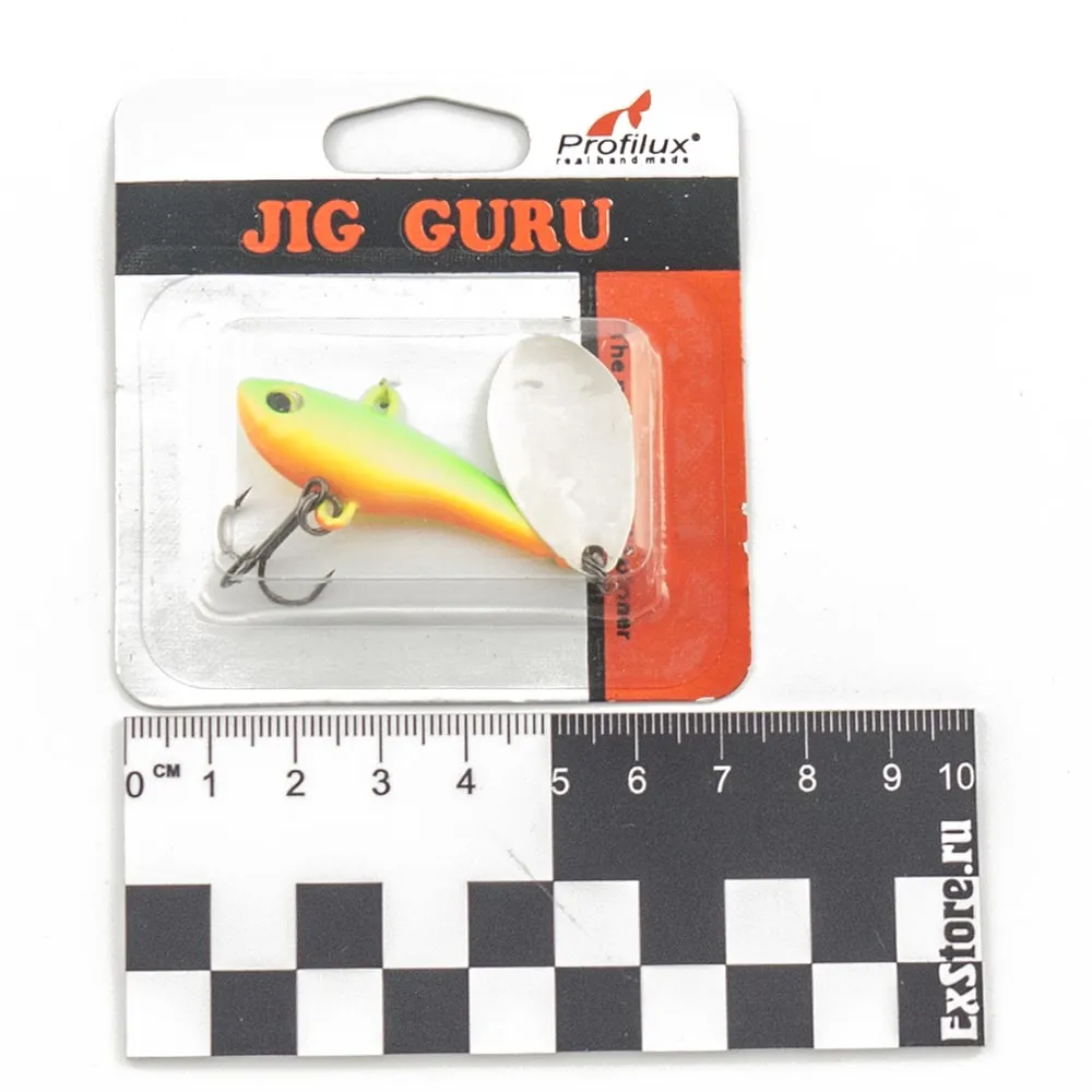 Джиг-блесна Profilux Тэйл-Спиннер 24гр цв. 311 (Регги горизонтальный)