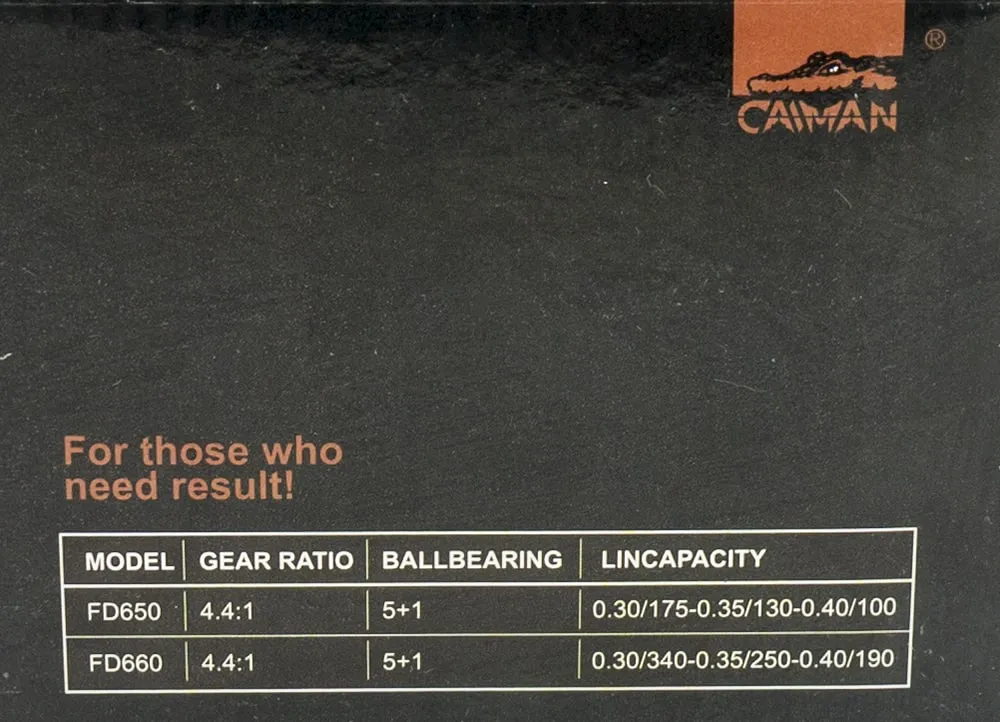 Катушка Caiman Competition feeder FD660 