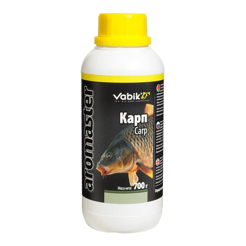 Аттрактант Vabik Aromaster 500мл Карп (10 шт в упак)