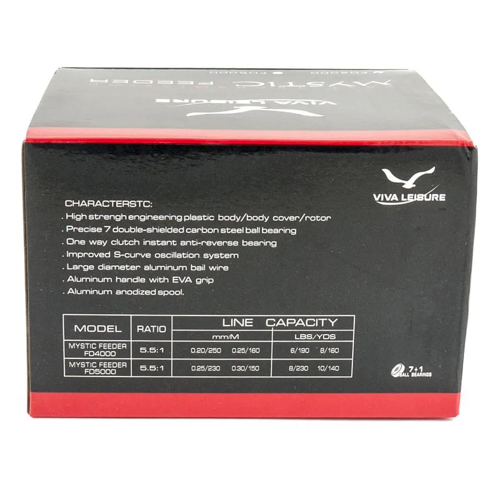 Катушка Viva Mystic Feeder FD850 (Fast transmition)