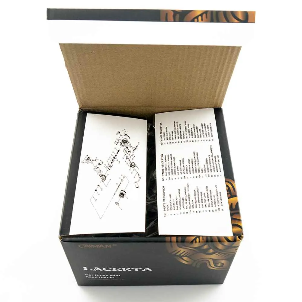 Катушка Caiman Lacerta 4000