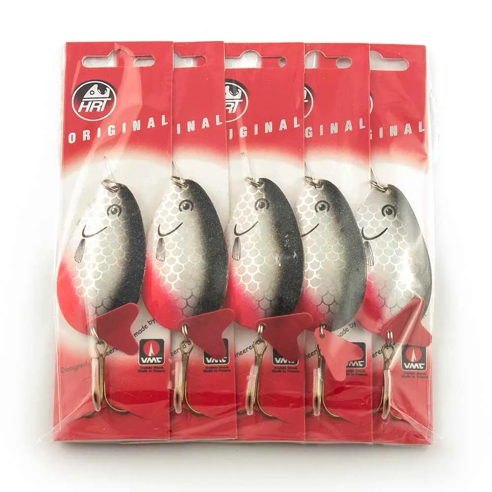 Блесна колеблющаяся HRT(Польша) Kalewa Черный серебро розов. 35гр