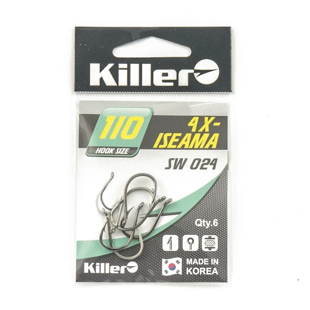 Крючок Killer 4Х-Iseama № 1/0
