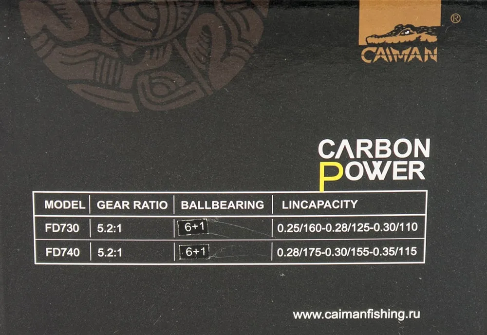 Катушка Caiman Carbon Power FD730 