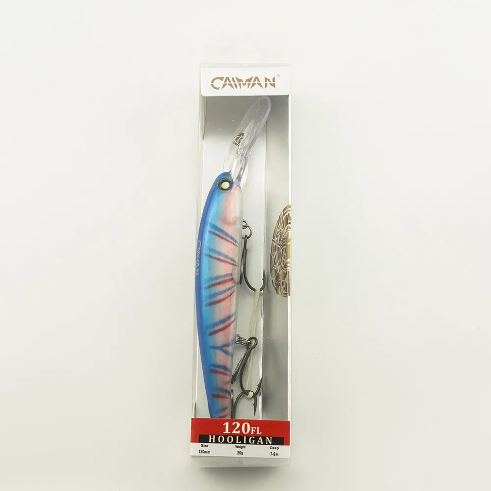 Воблер Caiman Hooligan 120F 20g 1,5м цвет СМ301