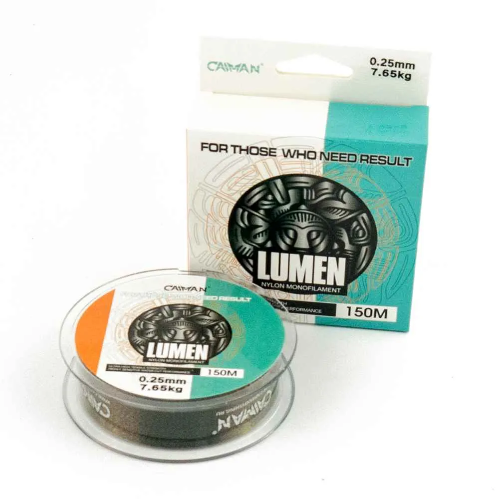 Леска Caiman Lumen 150м 0,25 мм черно-зеленая
