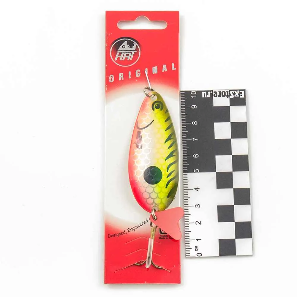 Блесна колеблющаяся HRT(Польша) Karas #3 Черная точка 18гр