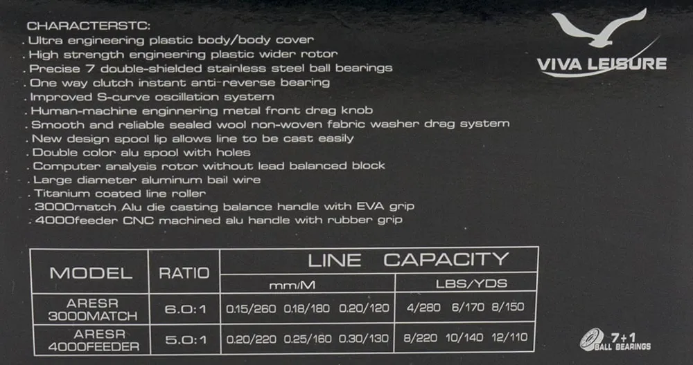 Катушка Viva AreSr 4000 (Feeder)