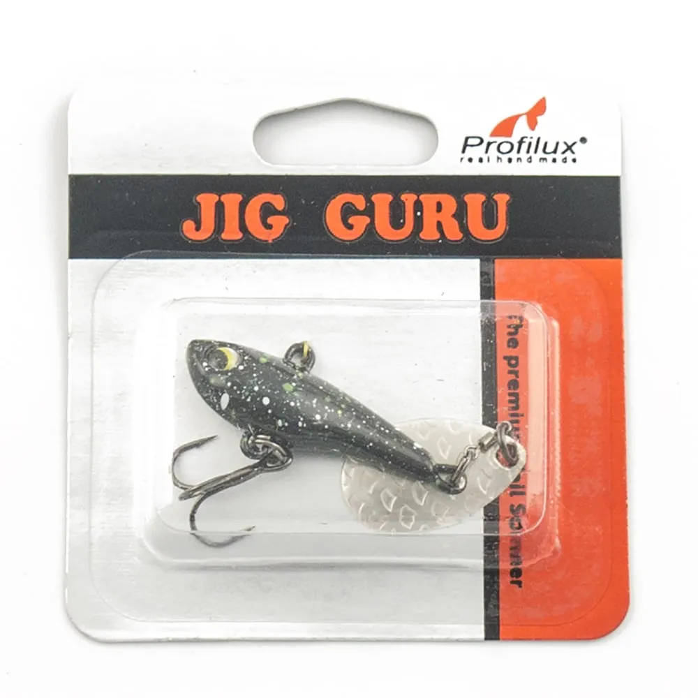 Джиг-блесна Profilux Тэйл-Спиннер 18гр цв. 324 (Черный)