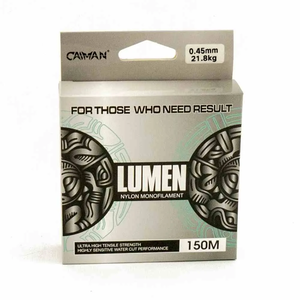 Леска Caiman Lumen 150м 0,45 мм прозрачная