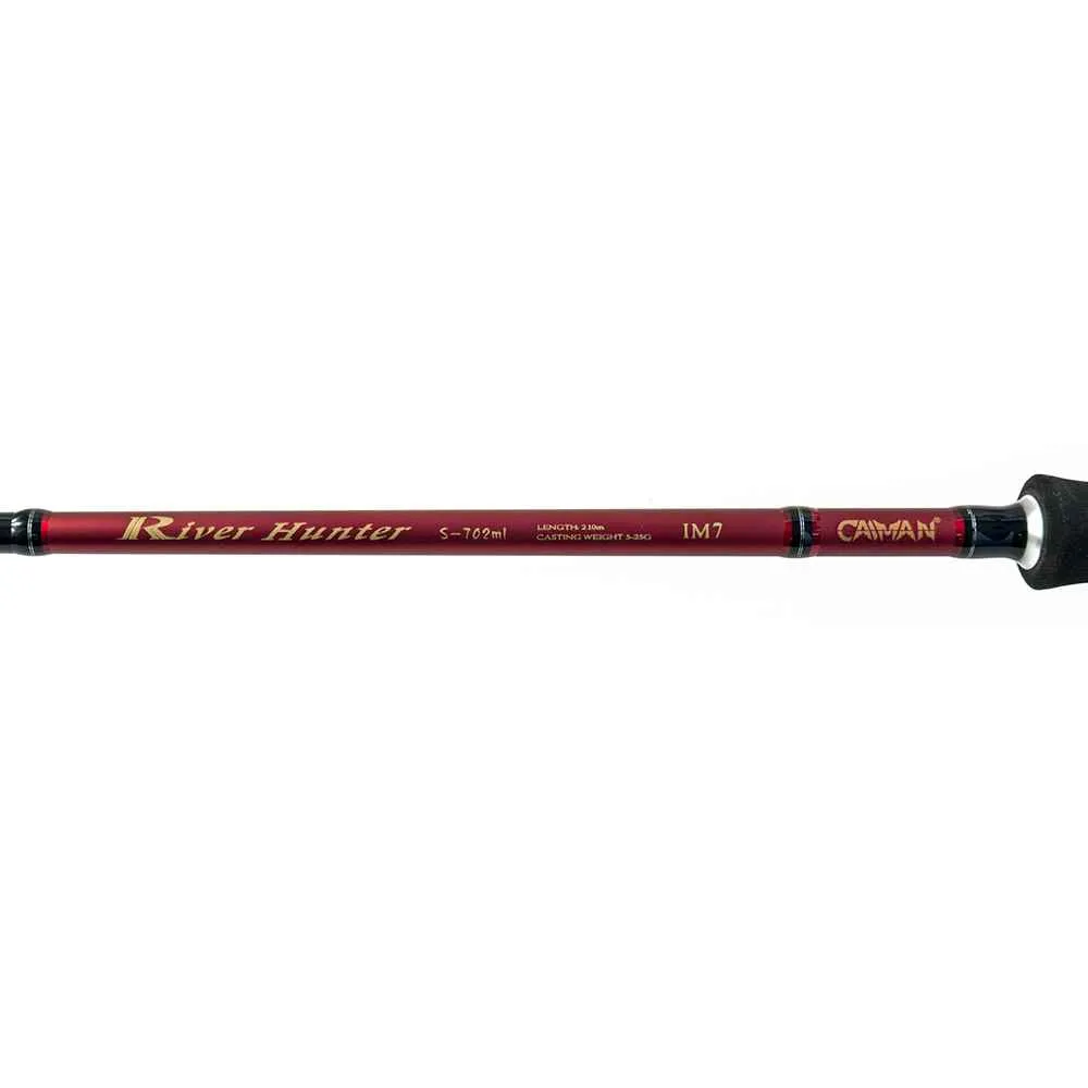 Спиннинг Caiman River hunter spin (Красные) IM-7 5-25g 2.10м