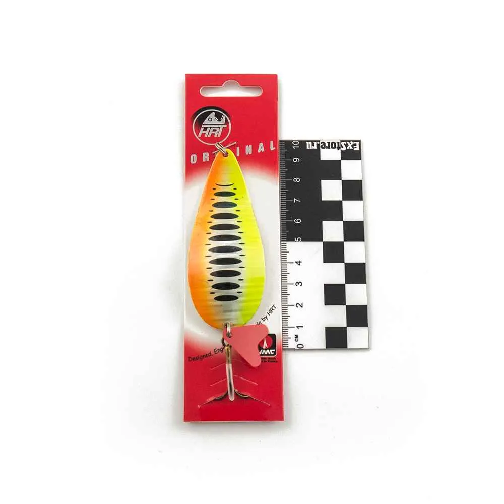 Блесна колеблющаяся HRT(Польша) Alga Бледный регги 38гр