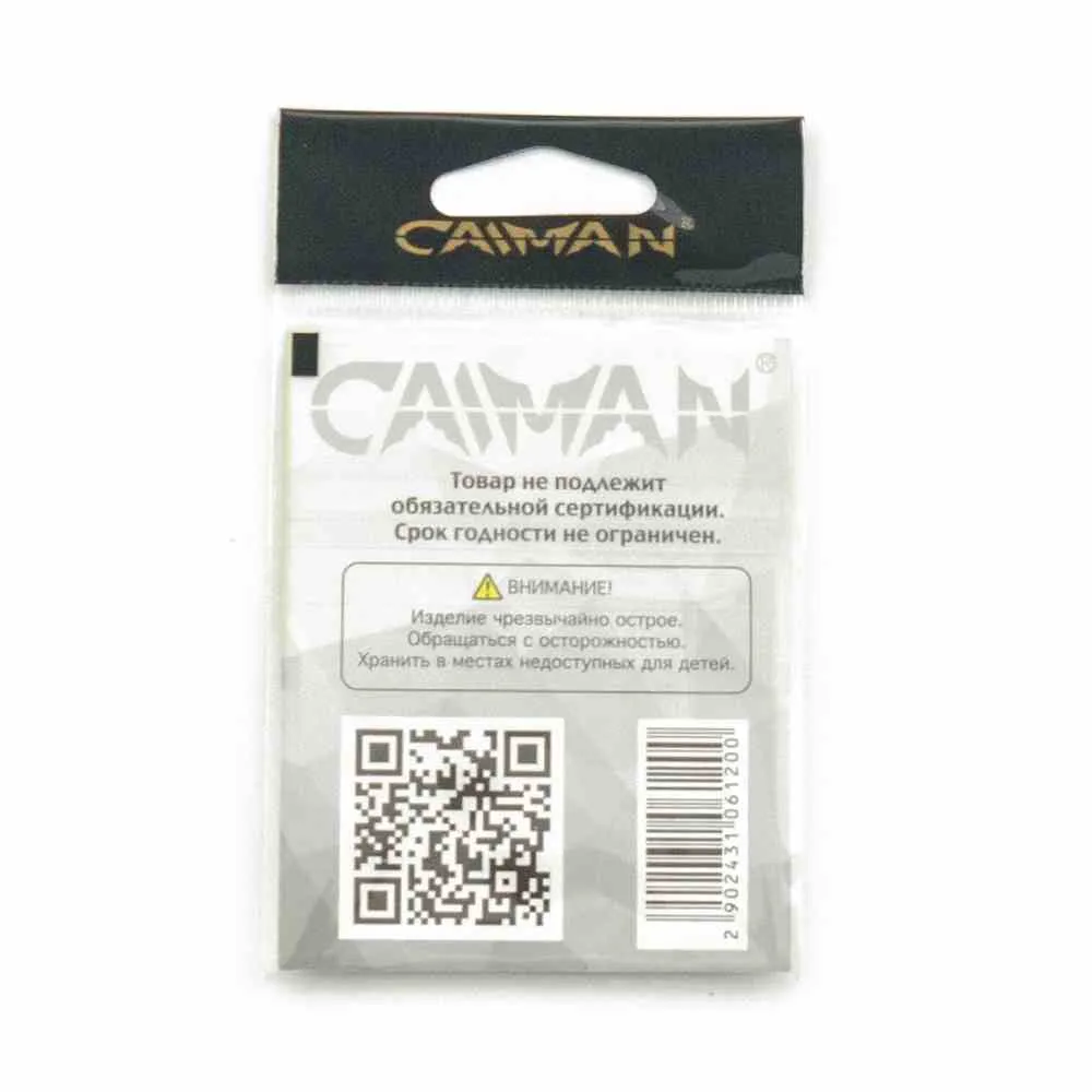 Крючки Caiman Chod Ring Carp Teflon №12