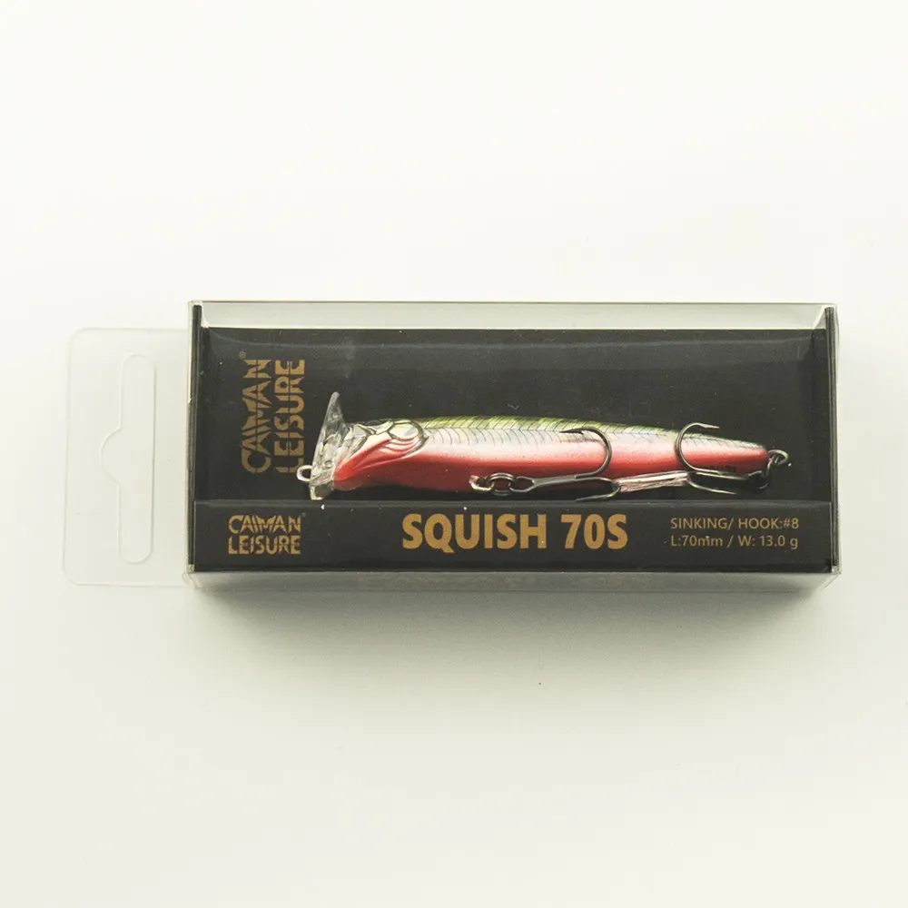 Воблер Caiman Squish 70S 13g sinking цвет СA05