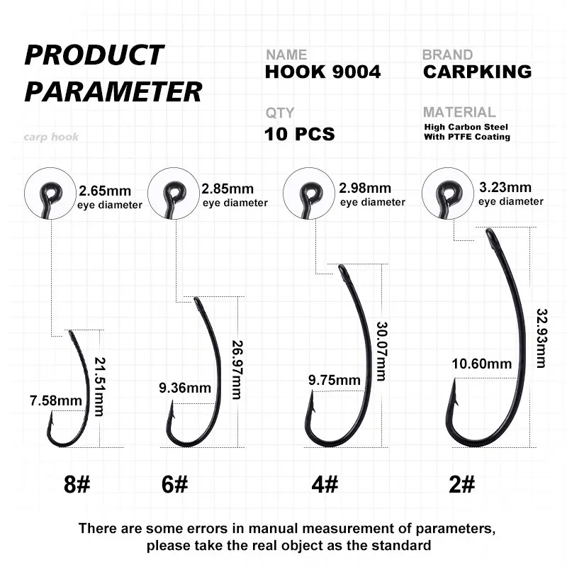 Крючок Carpking Turndown №8 ( уп. 10шт.)