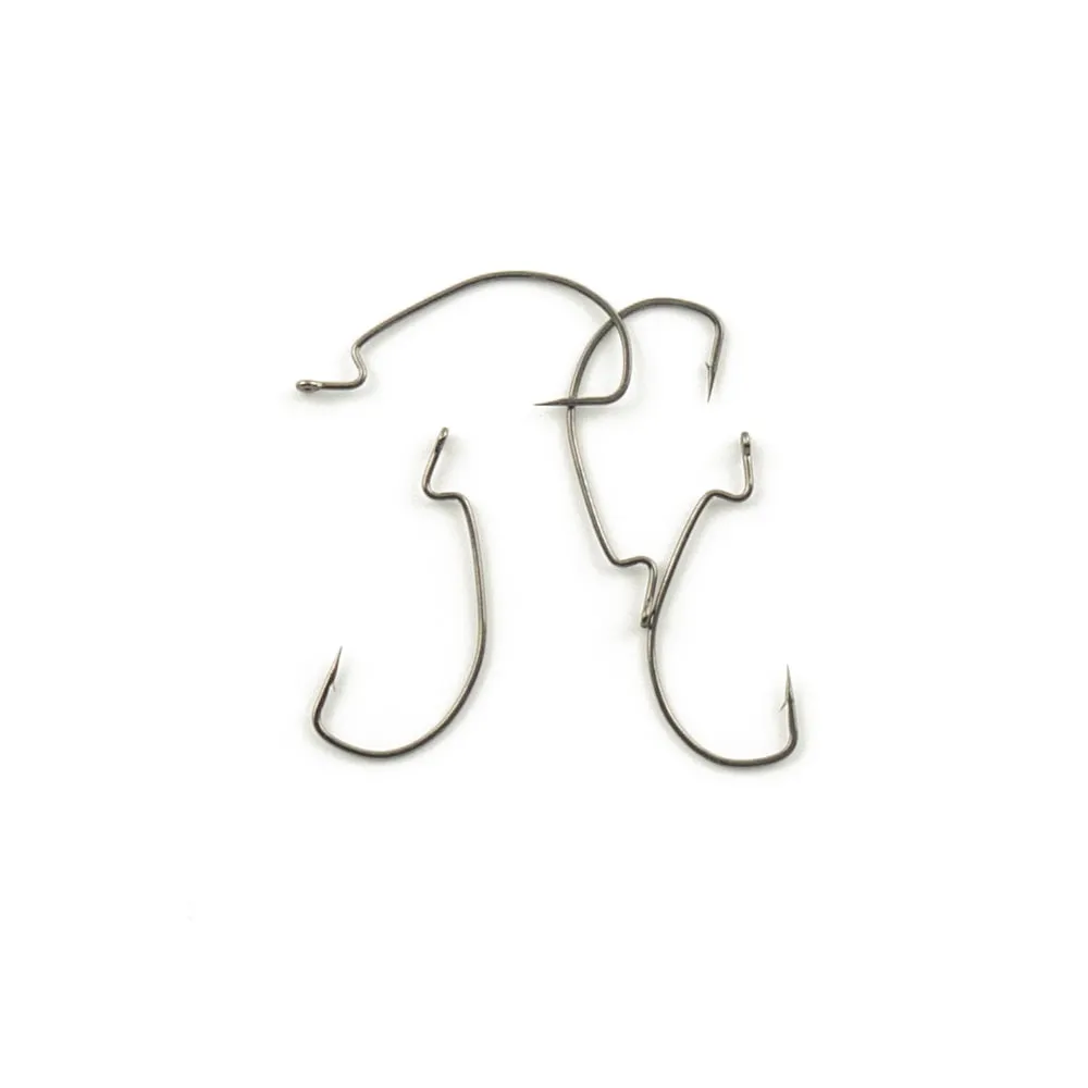 Крючок офсетный Killer Wide range worm № 2