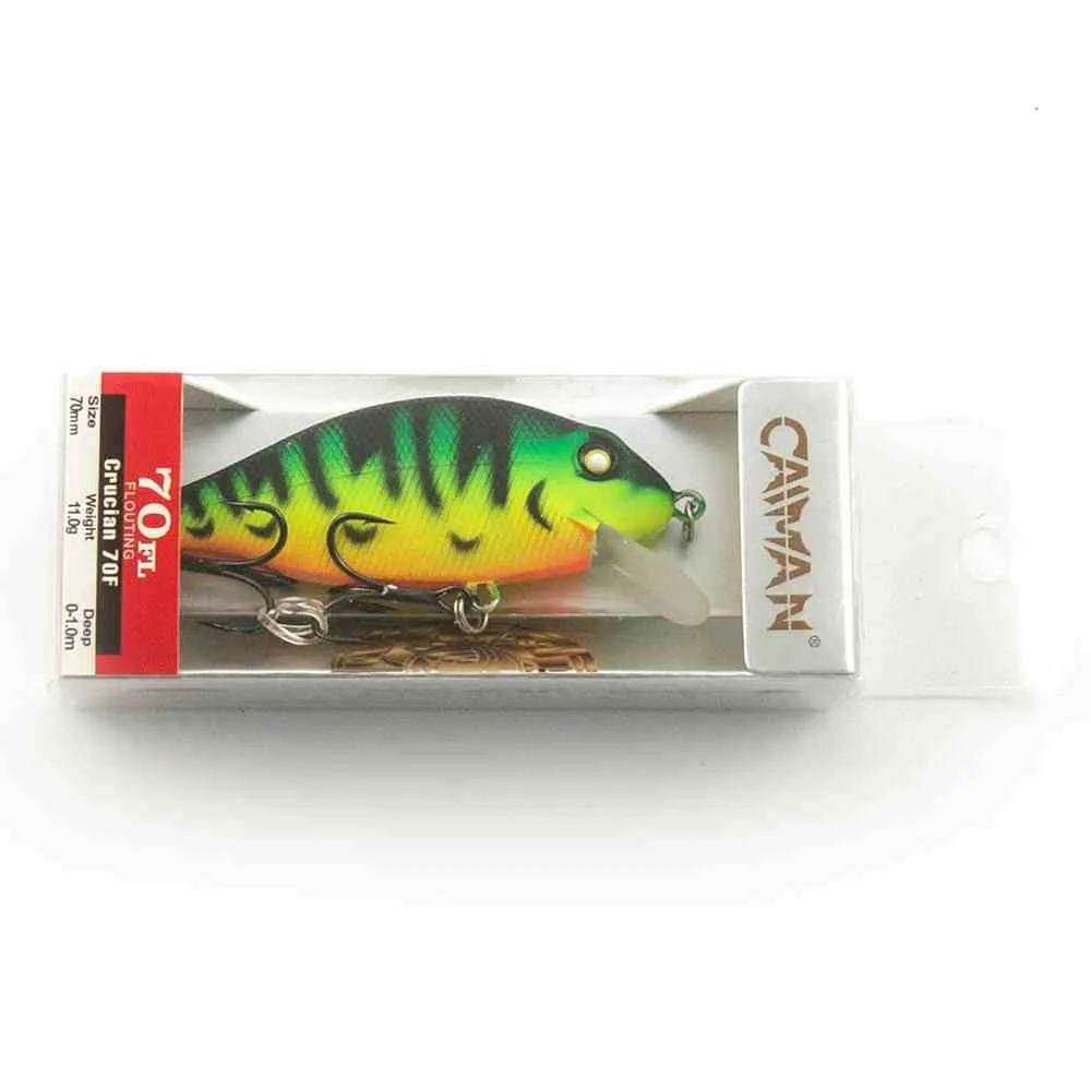 Воблер Caiman Crucian 70F 11g 1м цвет СМ260