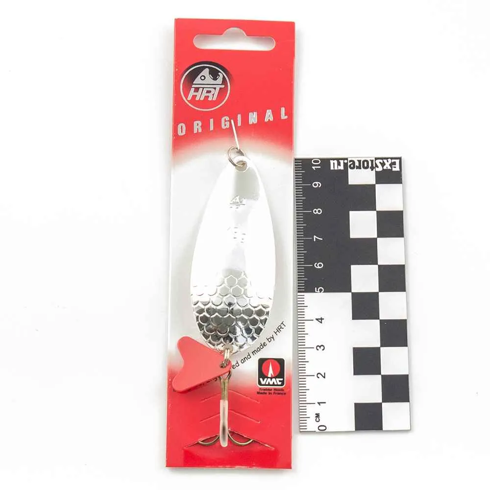 Блесна колеблющаяся HRT(Польша) Karas #14 Серебро 18гр