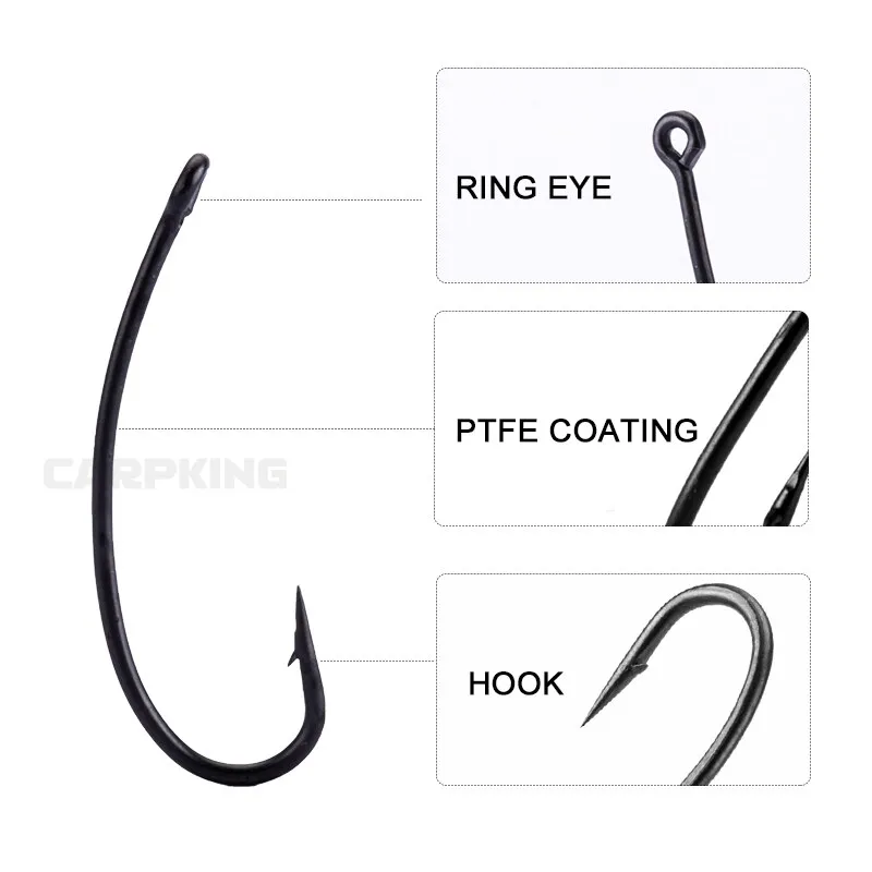 Крючок Carpking Turndown №8 ( уп. 10шт.)