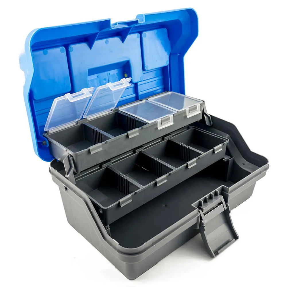 Ящик 2-х полочный Palomino PL6073 синяя крышка