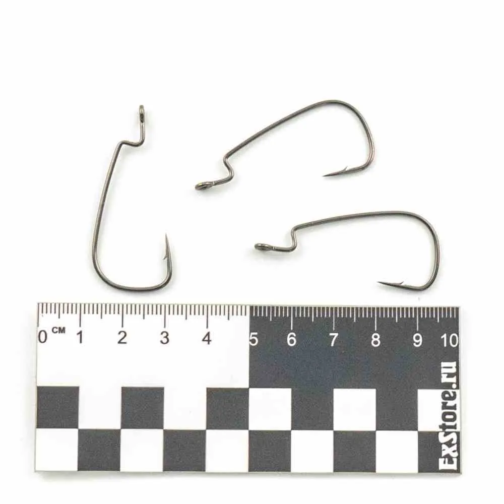 Крючки Caiman Offset Shank №1 40801