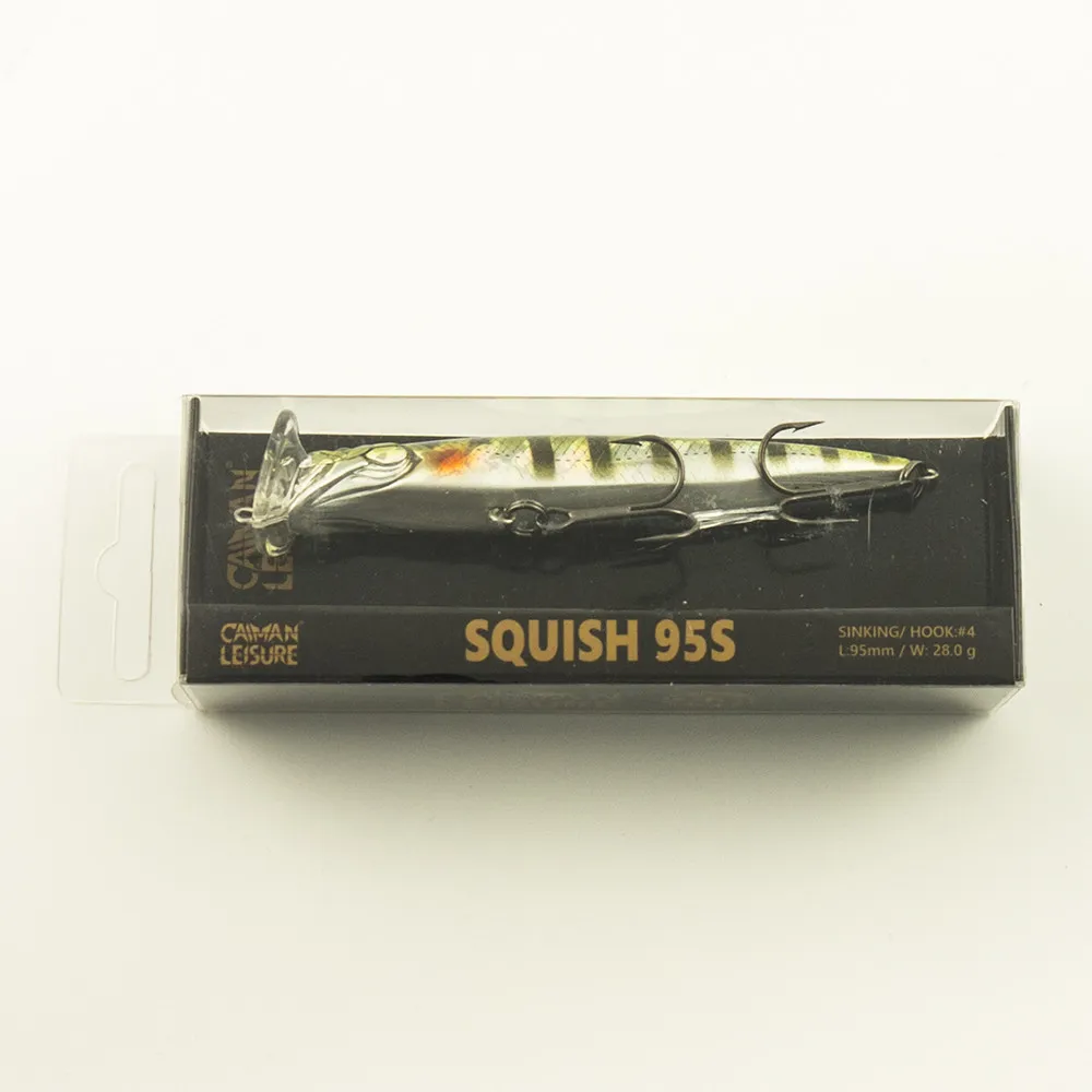 Воблер Caiman Squish 95S 28g sinking цвет СA06
