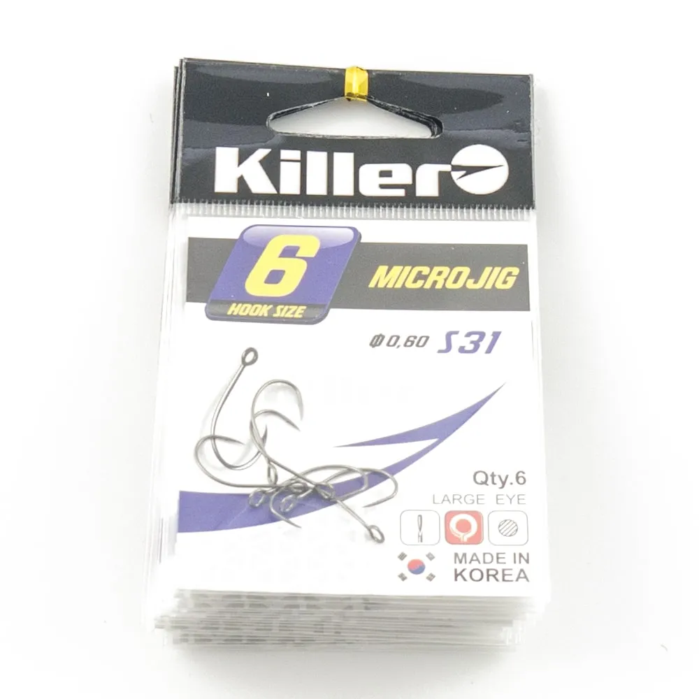 Крючок Killer Micro-jig S-31 № 6