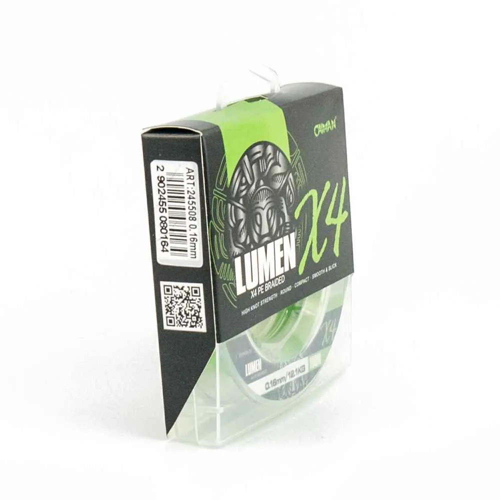 Шнур Caiman Lumen 100м 0,16мм зеленый