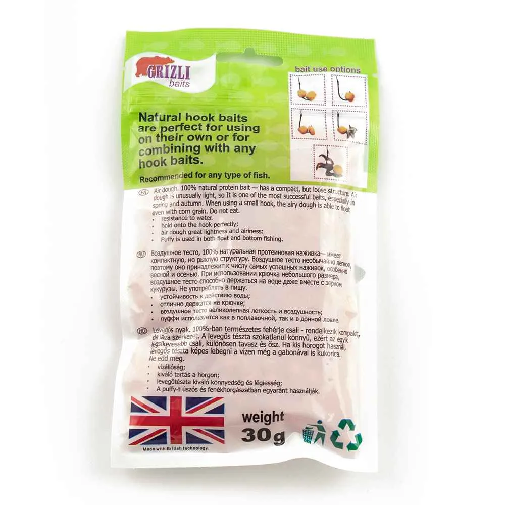 Воздушное пенотесто PUFFI Grizzly baits (Бренди-мед)