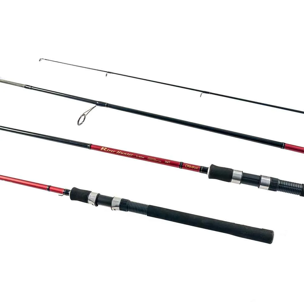 Спиннинг Caiman River hunter spin (Красные) IM-7 5-25g 2.40м 