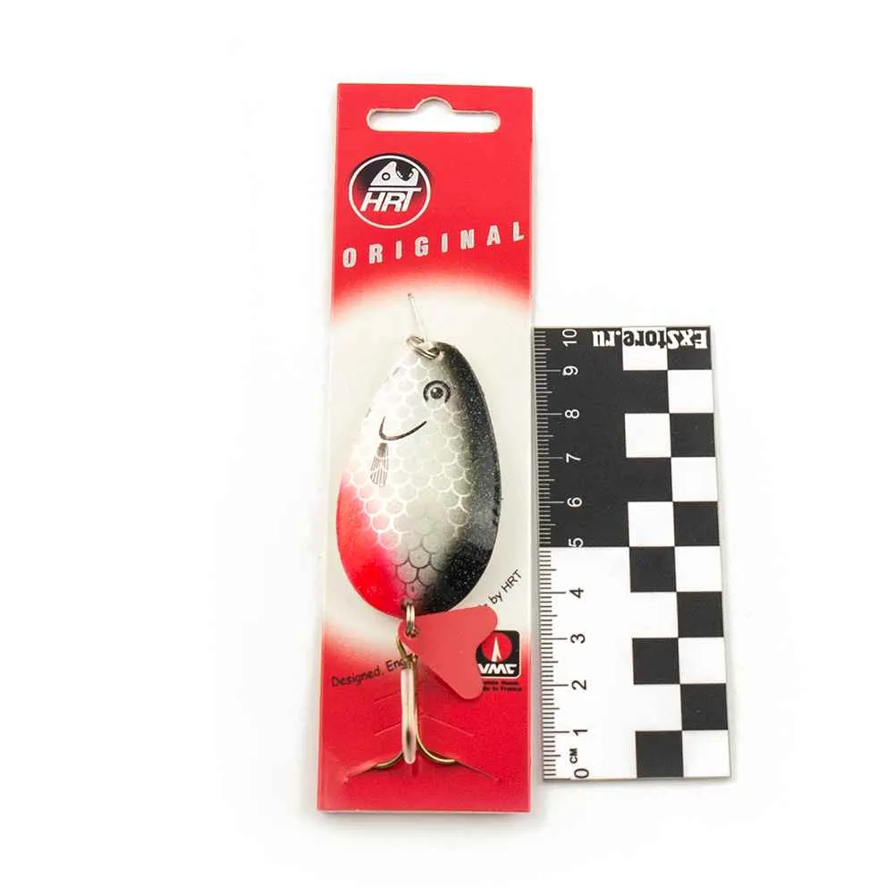 Блесна колеблющаяся HRT(Польша) Kalewa Черный серебро розов. 35гр