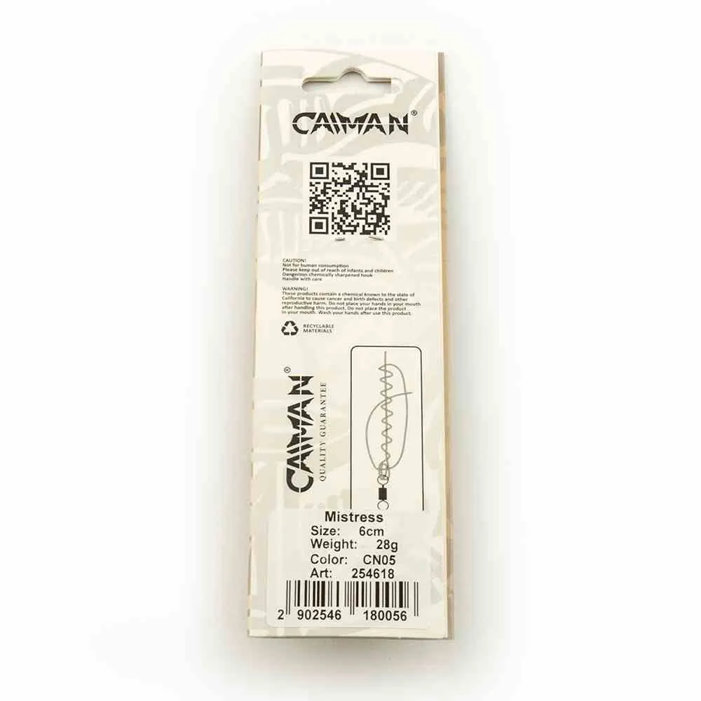 Блесна колеблющаяся Caiman Mistress 28гр 6см цвет CN05 (5шт в упак.)