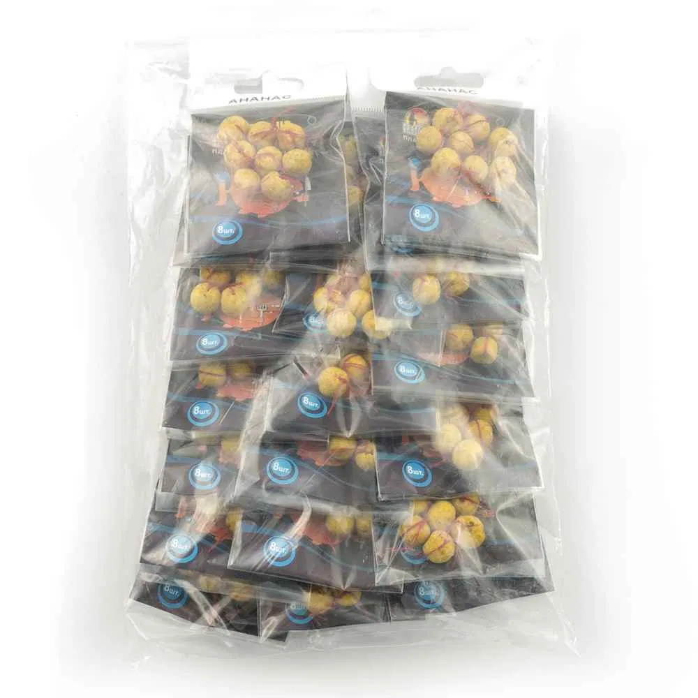 Бойлы плавающие "Мечта рыболова" Ананас (20шт в упак)