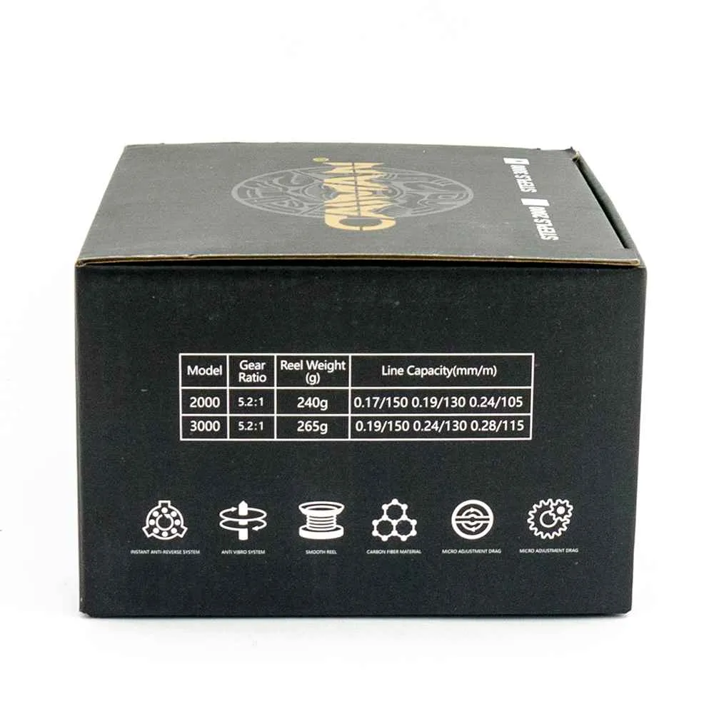 Катушка Caiman Stepls 2000 (5+1ВВ)