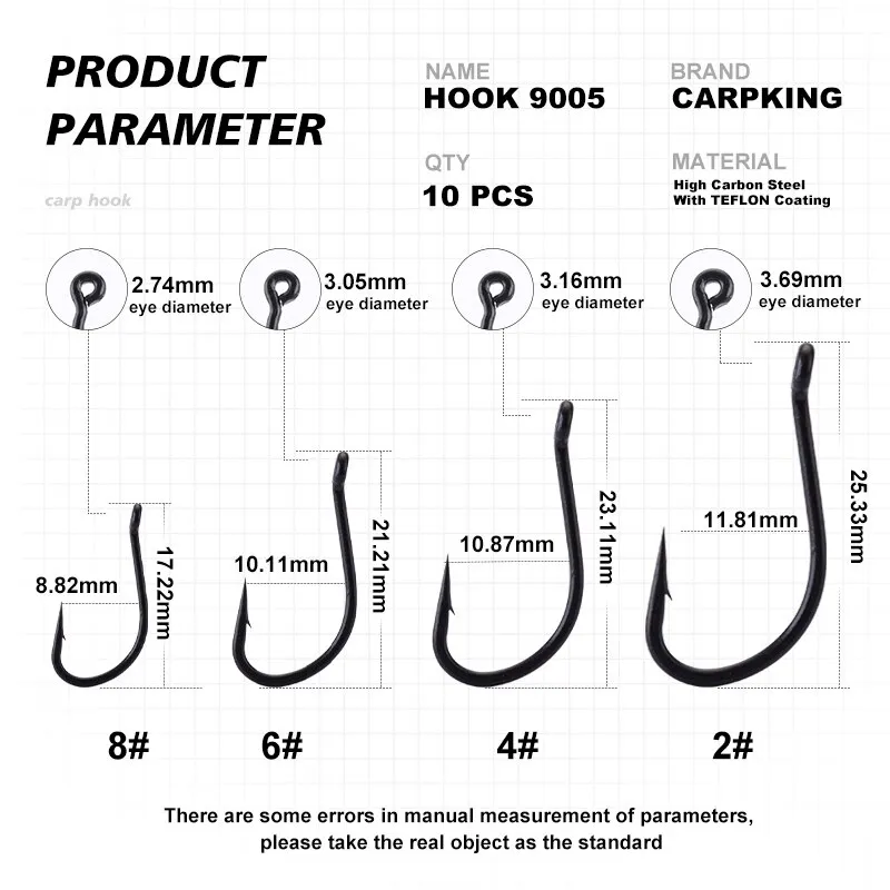 Крючок Carpking Wn hook №6 ( уп. 10шт.)