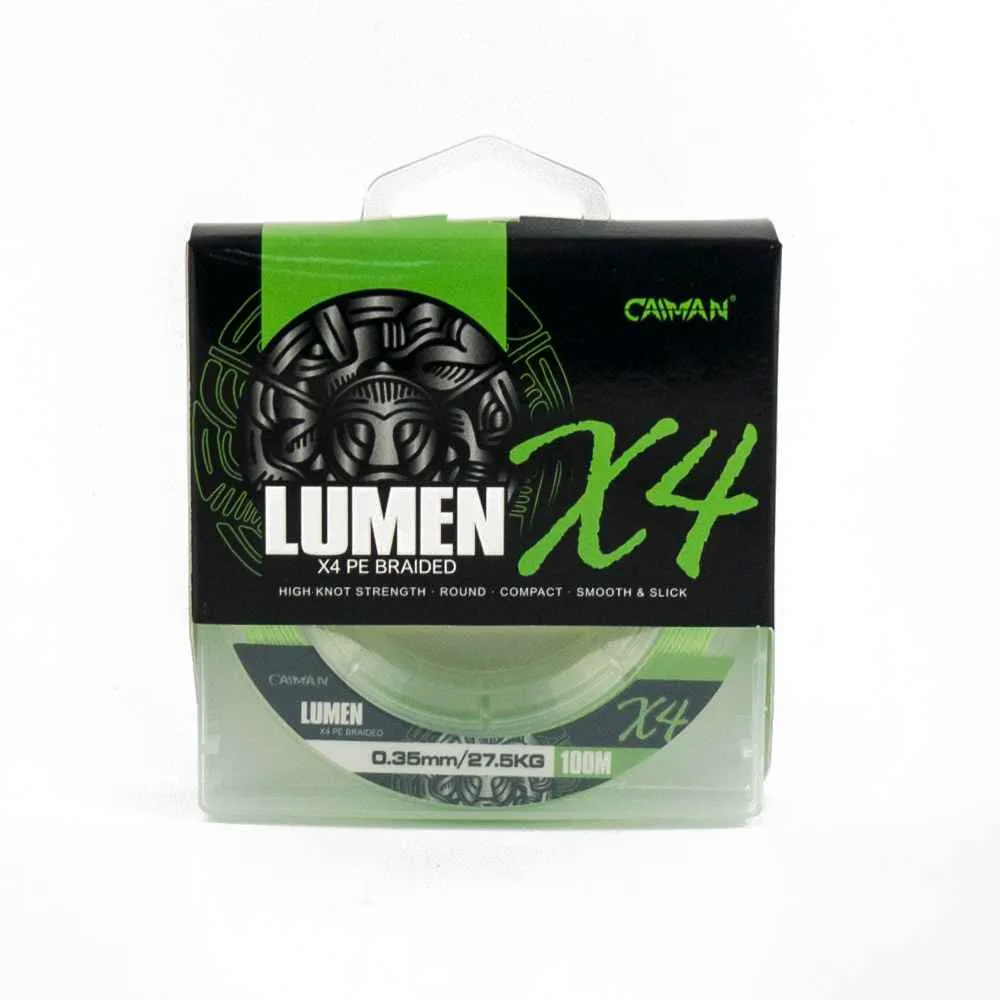 Шнур Caiman Lumen 100м 0,35мм зеленый