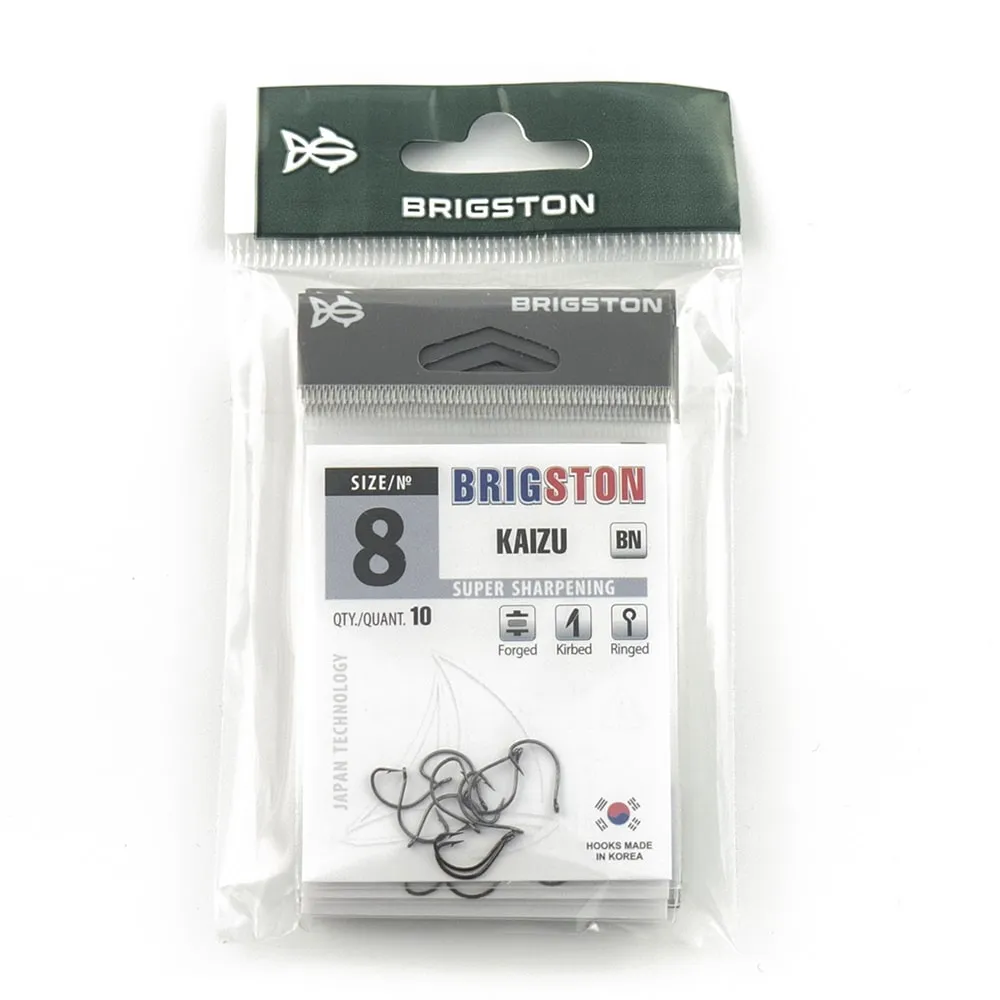 Крючок Brigston Kaizu BN № 8 ( уп. 10 шт.)