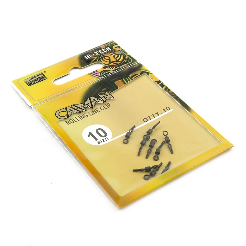 Вертлюг Caiman 216026 Black mat #10 10шт/уп 