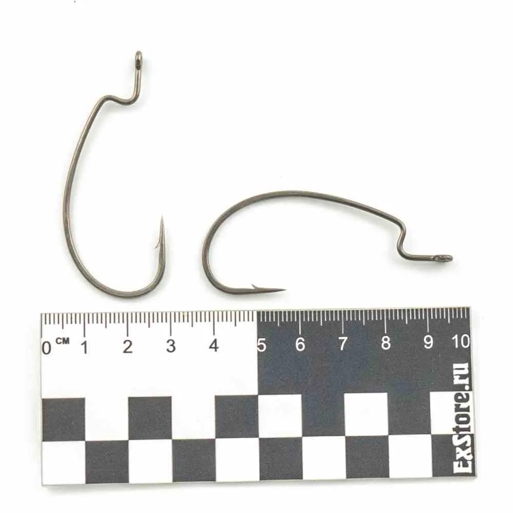 Крючки офсетные Caiman EWG Teflon №4/0 41901