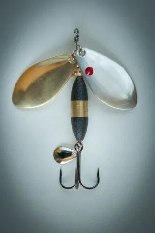 Блесна вращающаяся Profilux Бабочка ТМ серебро-латунь