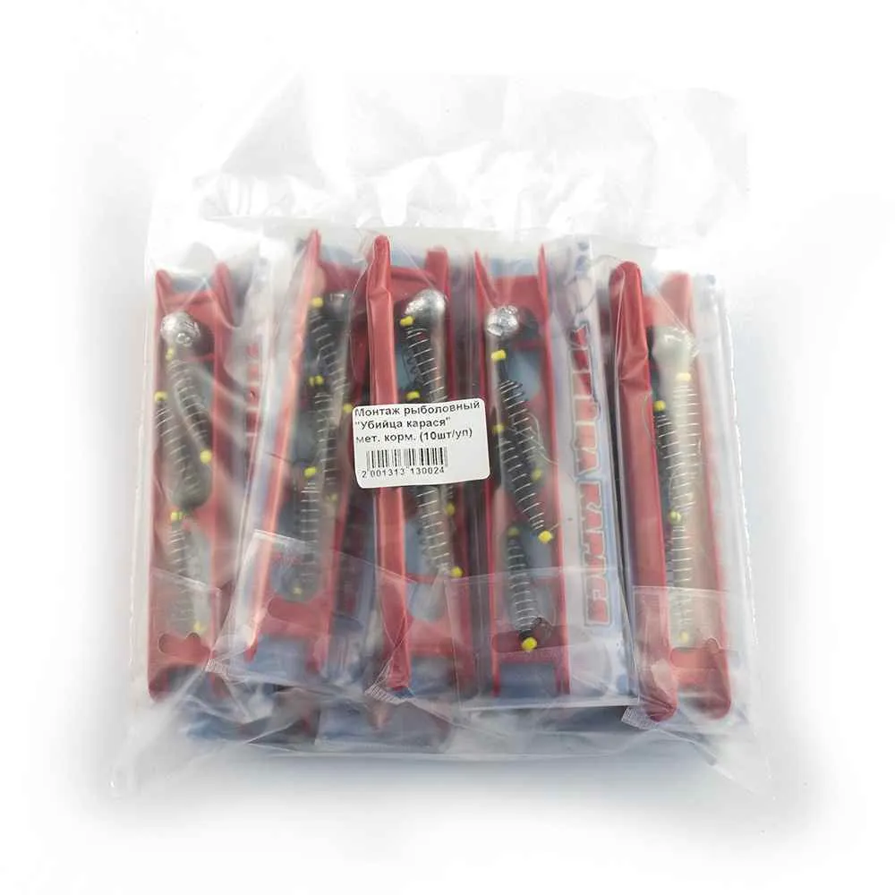 Монтаж убийца карася на мотовиле 20гр РБ