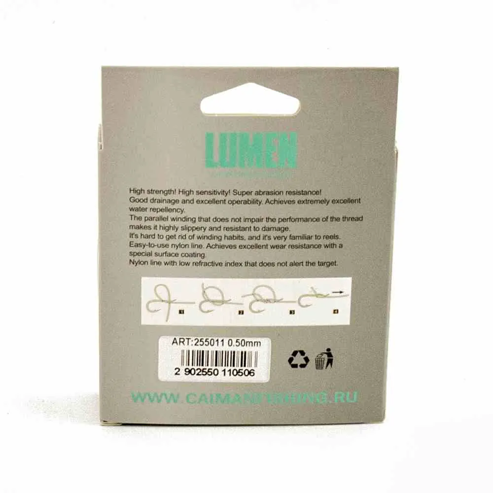 Леска Caiman Lumen 150м 0,50 мм прозрачная