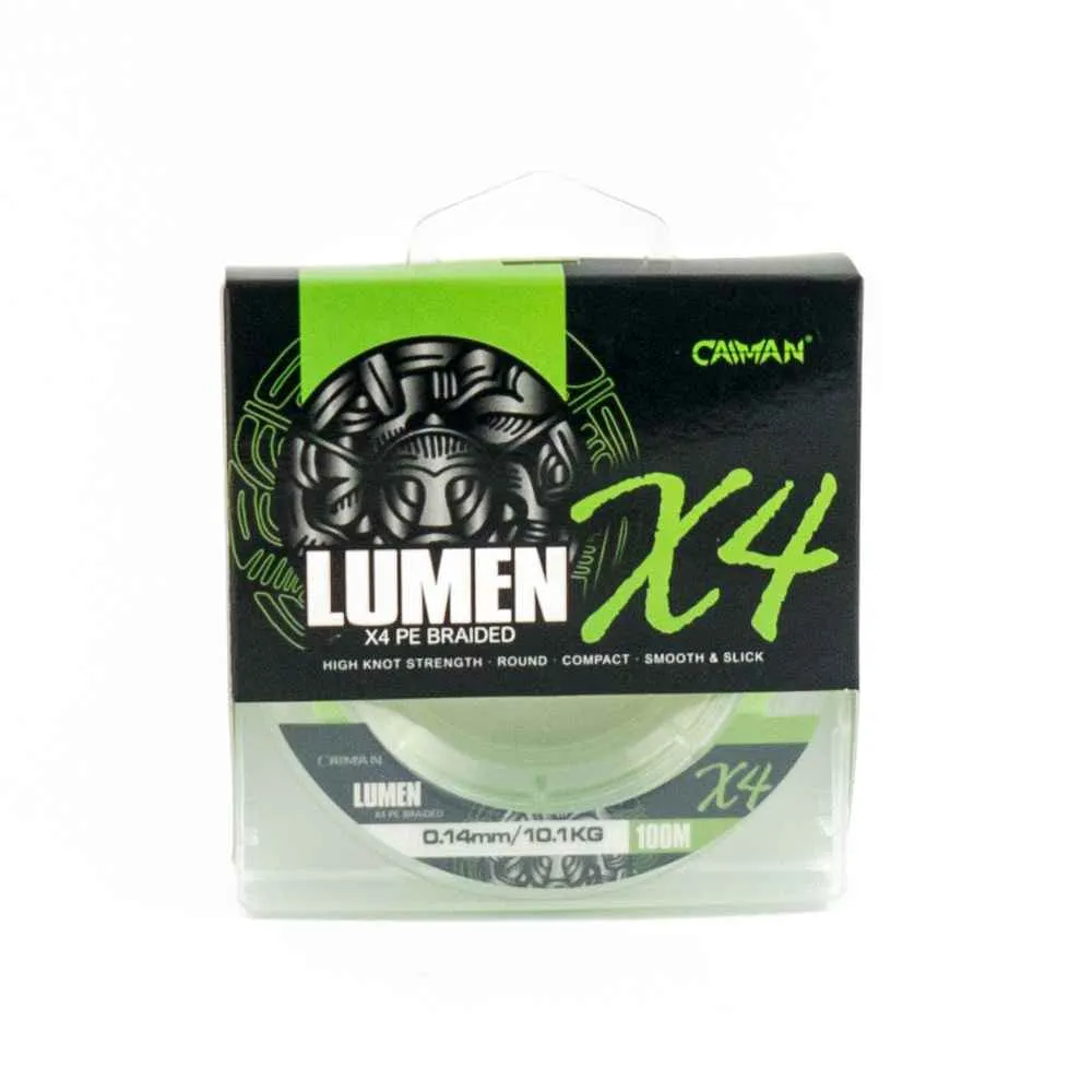 Шнур Caiman Lumen 100м 0,14мм зеленый