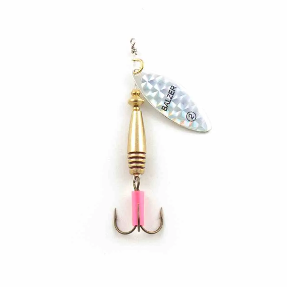 Блесна вращающаяся Balzer(Польша) Лонг №2 12 гр серебро