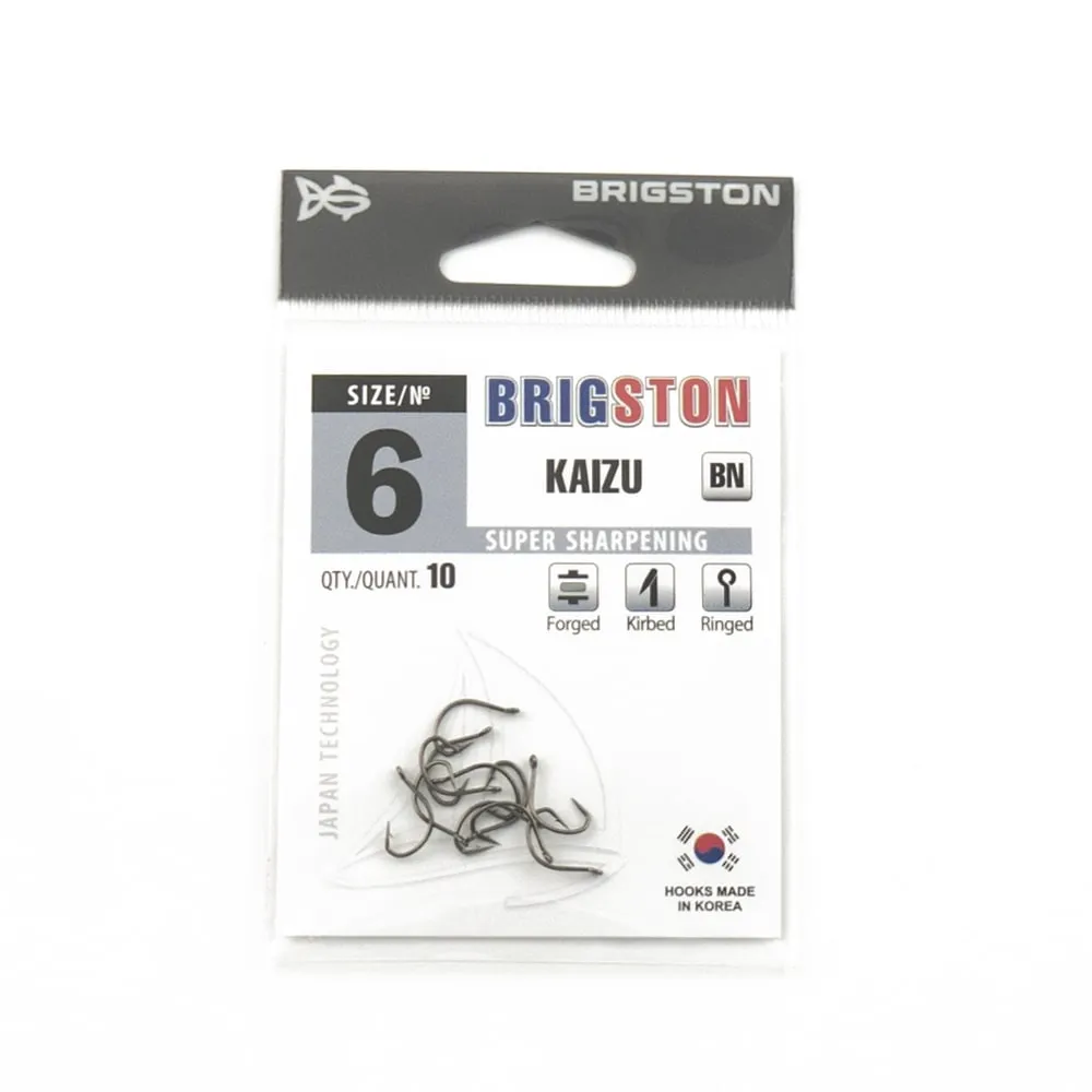 Крючок Brigston Kaizu BN № 6 ( уп. 10 шт.)