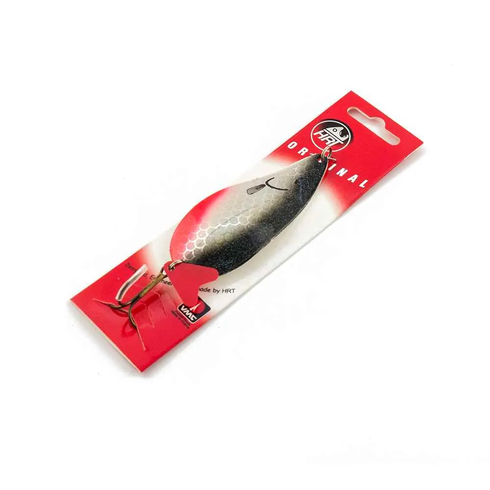 Блесна колеблющаяся HRT(Польша) Alga Черный серый розовый 38гр